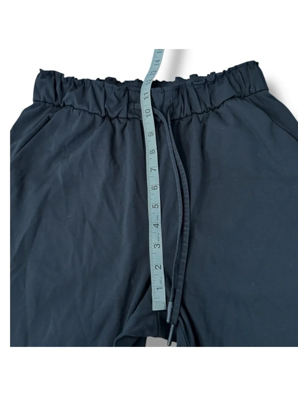 Lululemon Stretch High Rise Jogger Black W5DQDS Drawstring Active Women’s Size 6